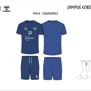 Kit de entrenamiento (camiseta, pantalón corto y calcetines)